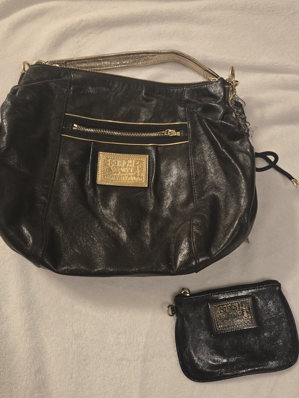 Coach Poppy Leather Jazzy -15289 - Licorice
